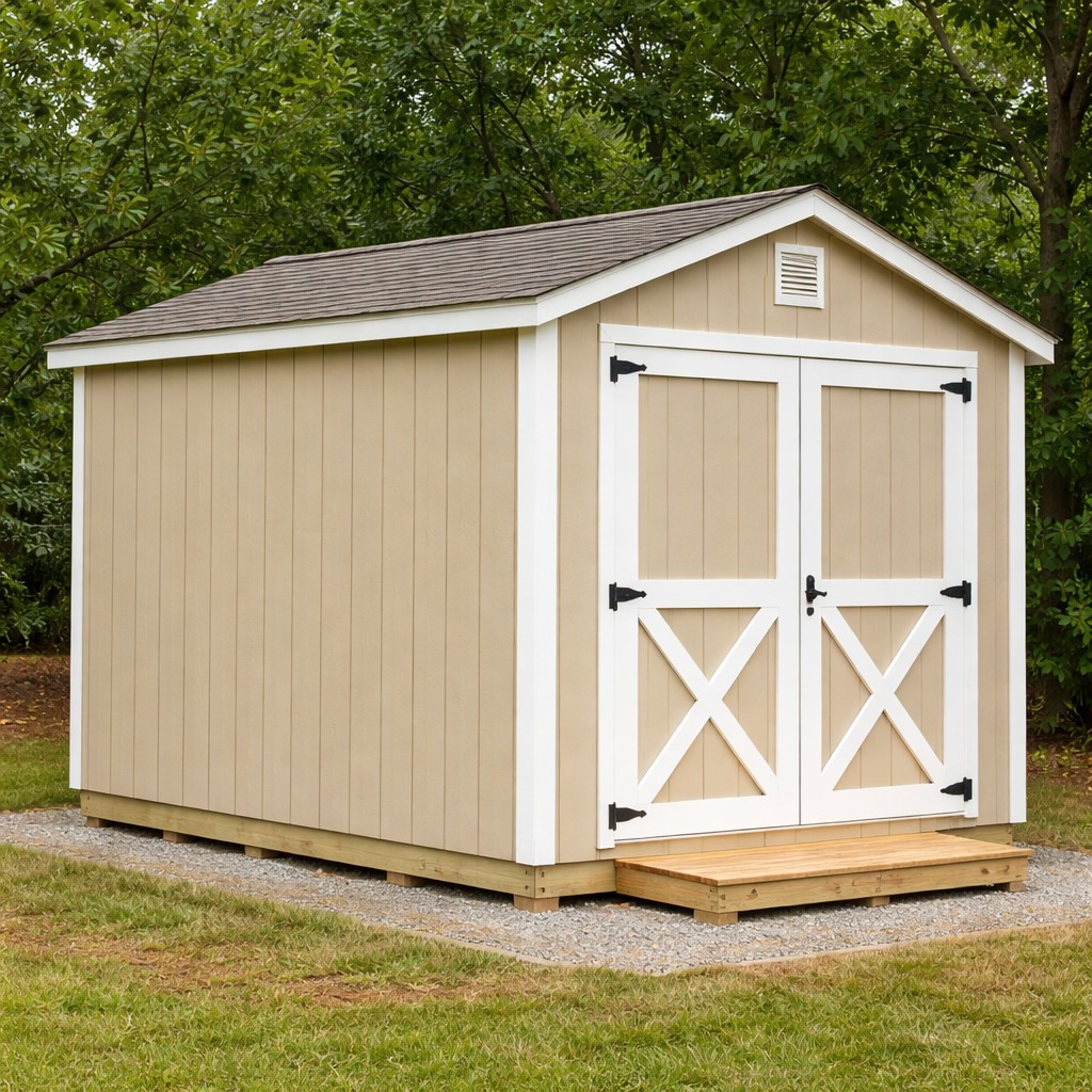 8×12 shed example (replace with your shed photo)